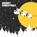 商务.静态卡通ppt疯狂圣诞节——图文