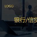 商务.银行金融银行信贷金融行业ppt模板——图文