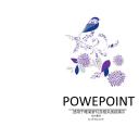 商务.图文唯美小鸟ppt3892