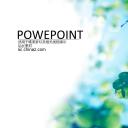 商务.图文梦幻树叶ppt3995