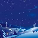 商务.圣诞节温馨平安夜PPT背景图片