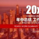 商务.年终日常工作总结精品年中总结工作汇报——图文