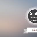 商务.IOS 风格IOS-红色光晕艺术效果PPT模板