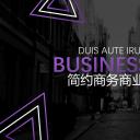 商务.紫色ppt高端大气紫色动态PPT模板 20