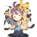 神奇宝贝精灵宝可梦皮卡丘2K4K8K高清卡皮丘竖版B-1K到6K图