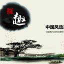 详情描述用 中国风更新版模板.009 中国风动态汇报模板