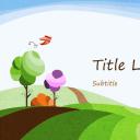 新增精品卡通可爱儿童ppt.静态.K001卡通儿童PPT-018