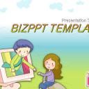 新增精品卡通可爱儿童ppt.静态.K001卡通儿童PPT-089