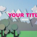 卡通儿童.静态.50.艺术剪贴画欧美风ppt模板