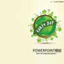 卡通儿童.静态.84.世界地球日（World Earth Day）爱地球护环境ppt模板