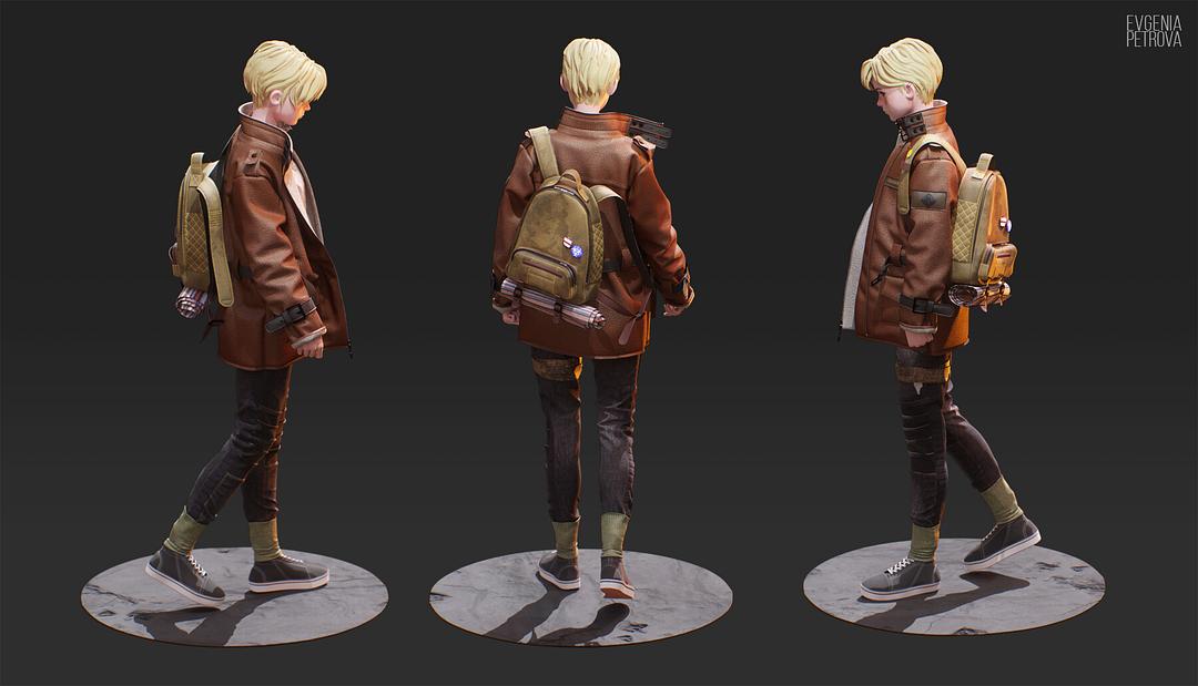 打动过你的现代艺术作品的图片-by Evgeniia Petrov，俄罗斯材质大佬，角色服饰、布料类为主。Marvelous Designer、ZBrush、Keyshot。想做角色设计，特别是高级角色的，MD材质一定关注起来~ A站更多作品https://douc.cc/2PEoVl<br><br>想系统学习MD，学习材质表现的，豆油我~