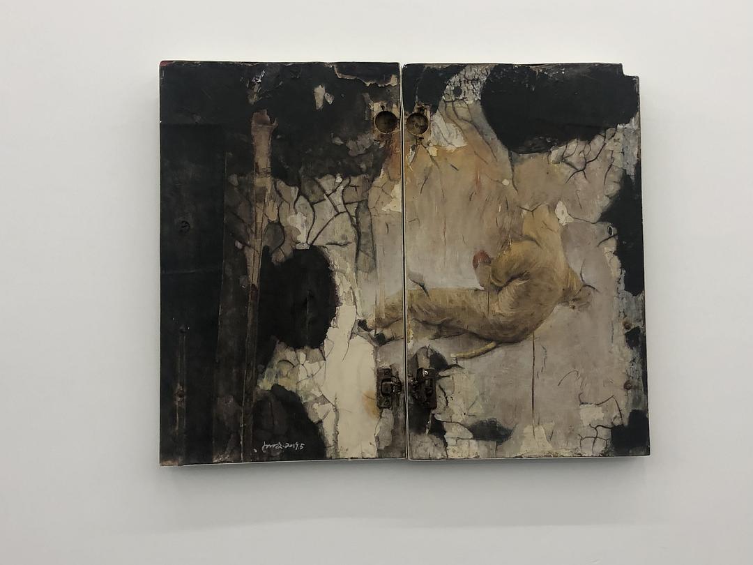 打动过你的现代艺术作品的图片-無論你在身處何地，意識里總存在連接點。