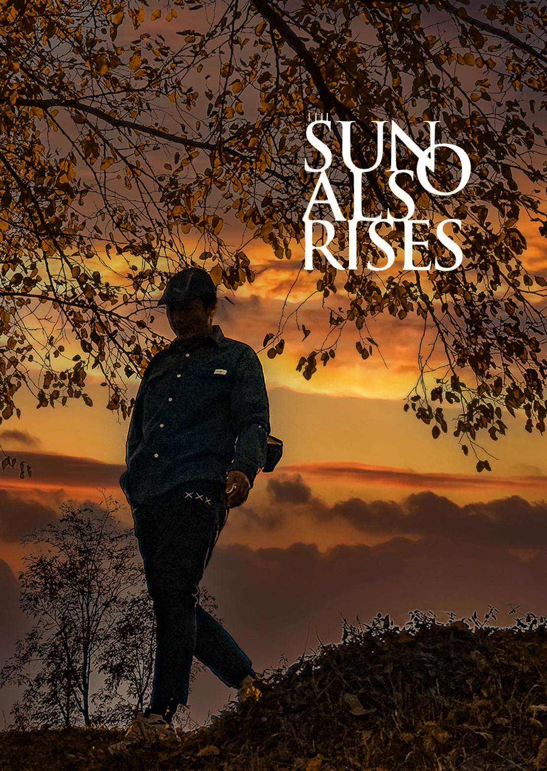 模仿电影场景拍张照的图片-致敬太阳照常升起，最爱的影片之一，喜欢里面天马行空的色彩幻想。