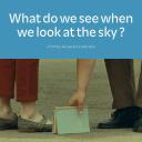 当我们仰望天空时看见什么？.海报