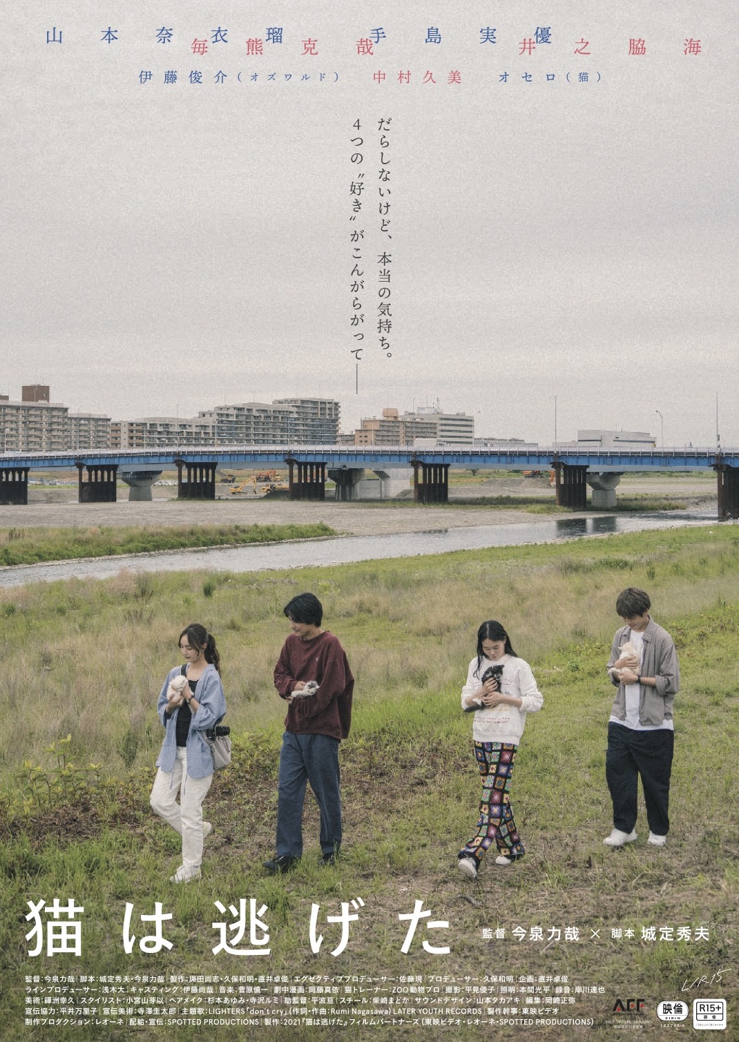 猫猫逃走了的海报-正式海报