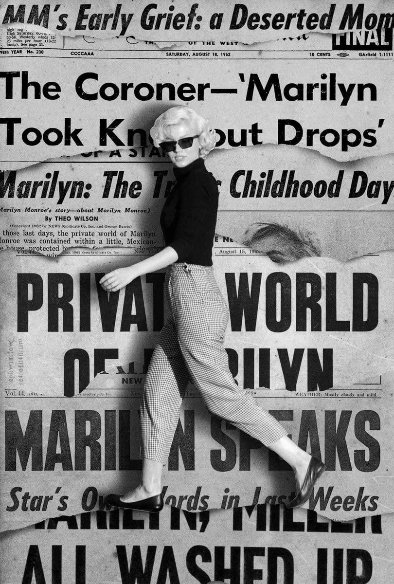 金发梦露的海报-预告海报