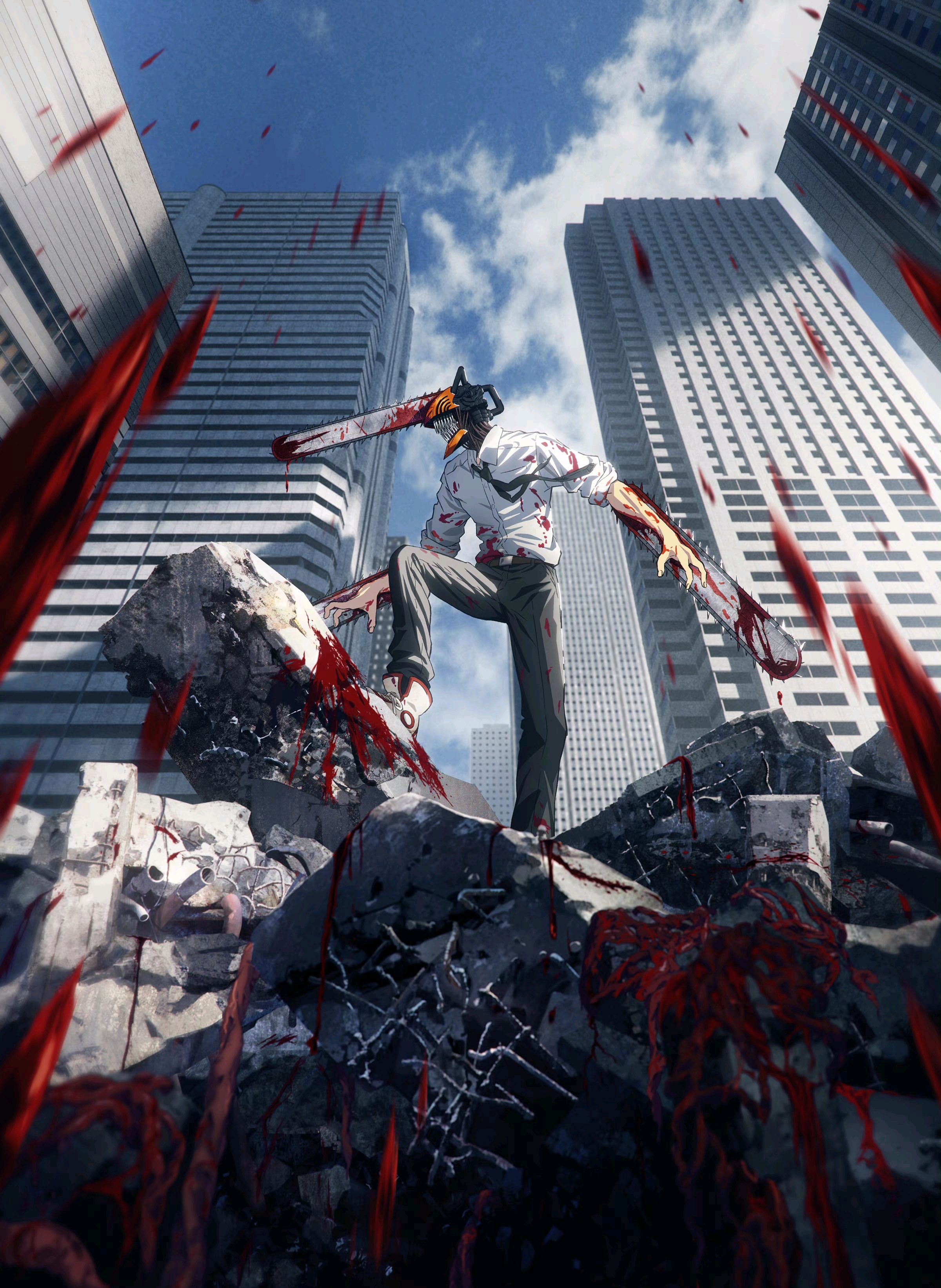 电锯人的海报-正式海报