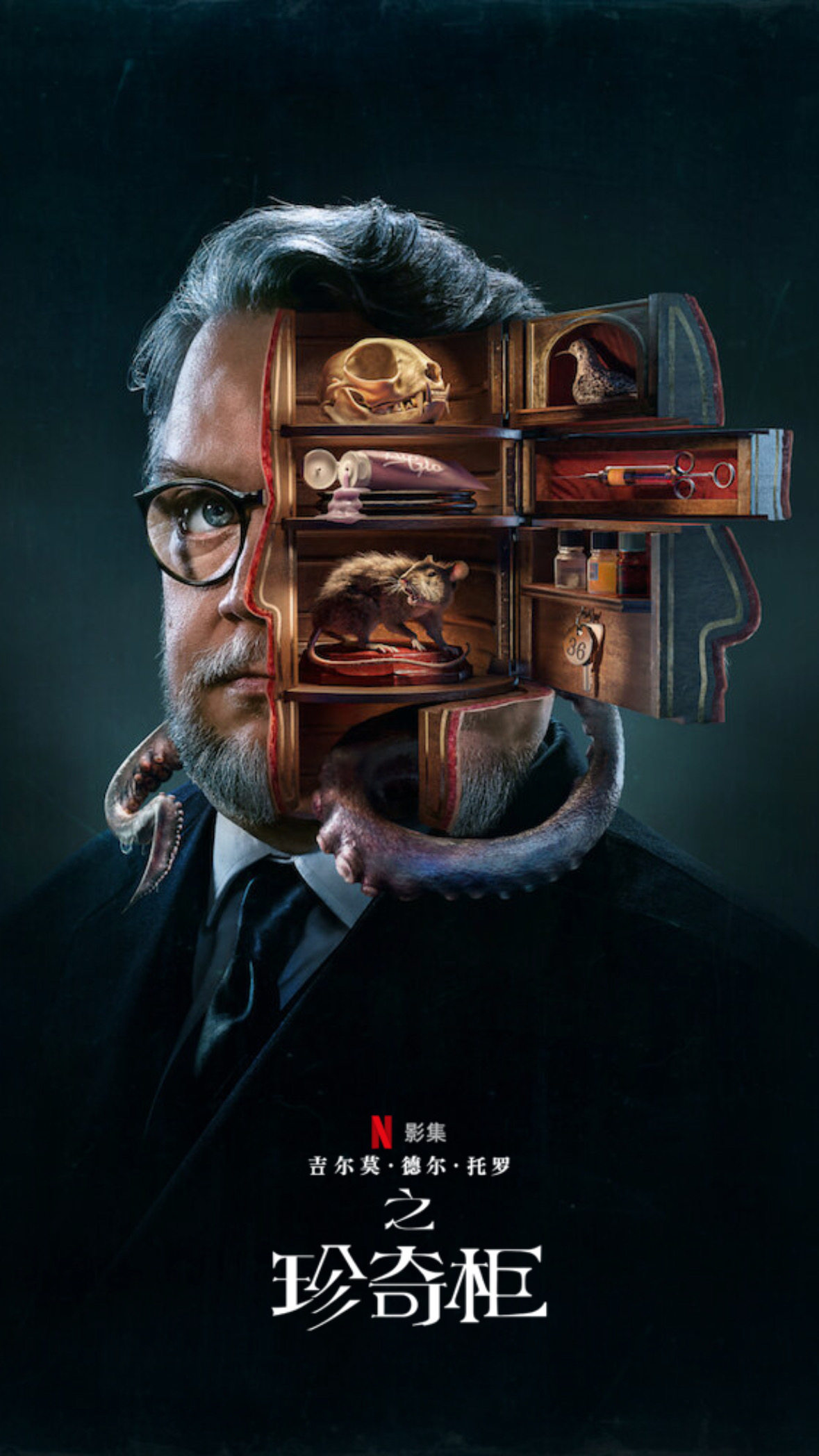 吉尔莫·德尔·托罗的奇思妙想的海报-正式海报