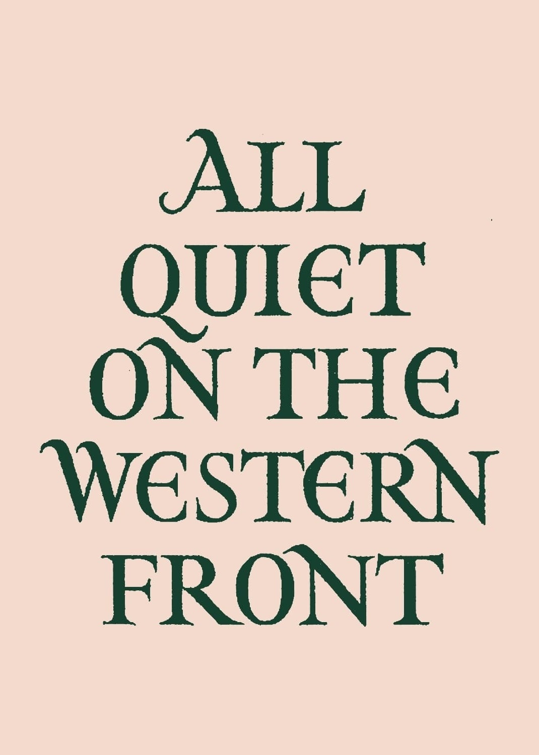 西线无战事的海报-其他海报