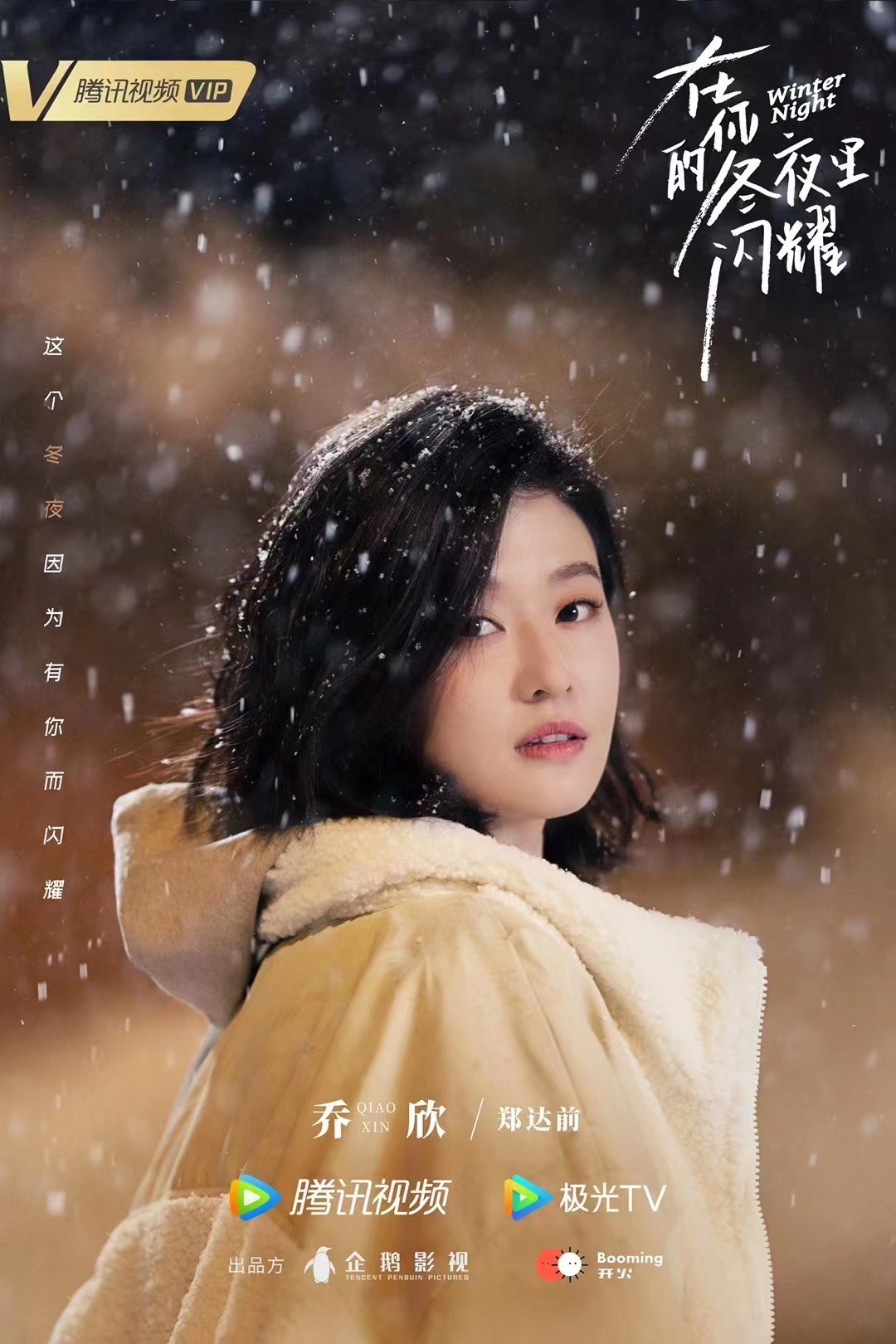 在你的冬夜里闪耀的海报-角色海报