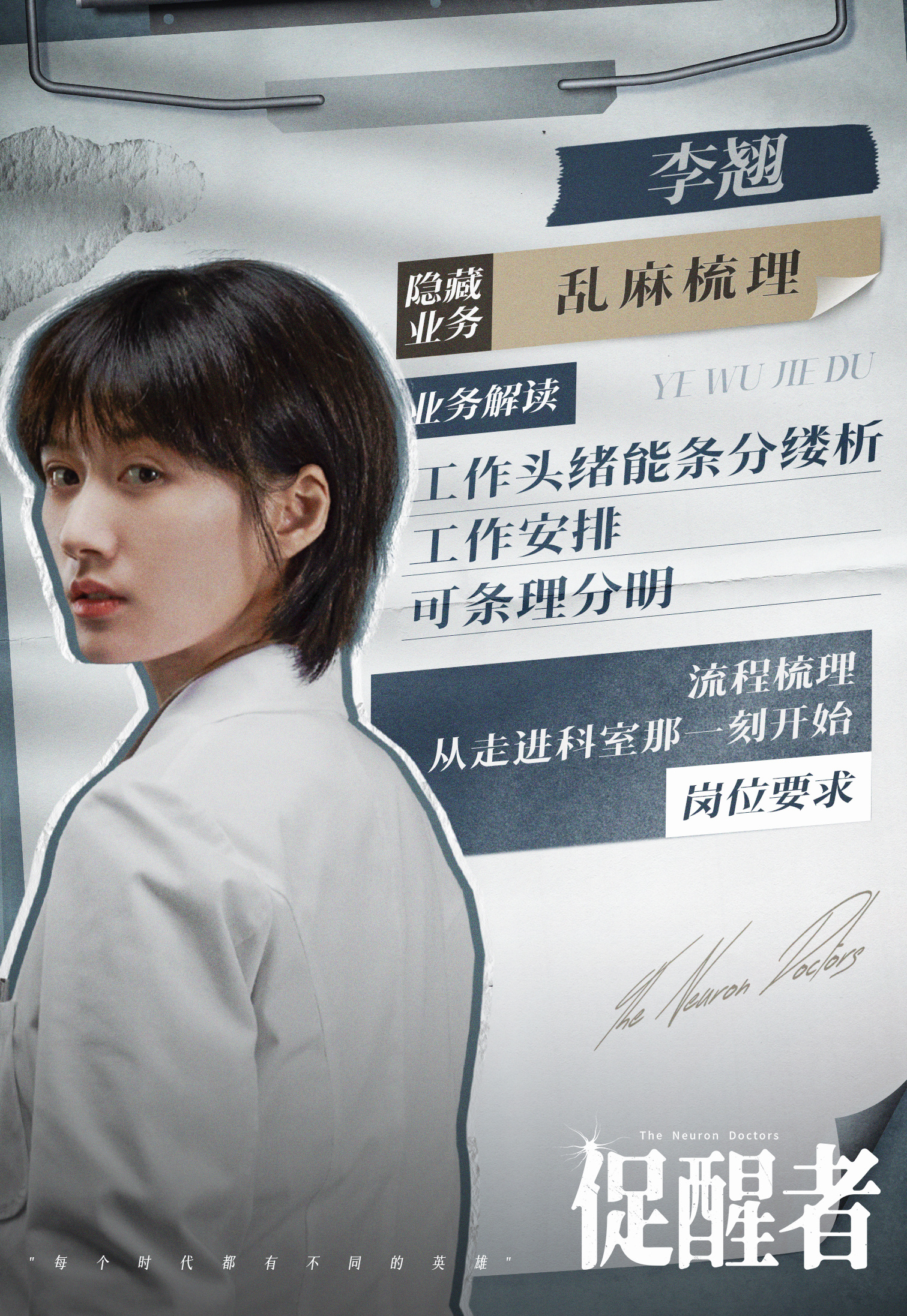 促醒者的海报-角色海报