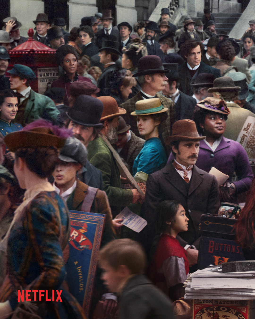 福尔摩斯小姐：伦敦厄运的海报-预告海报 美国