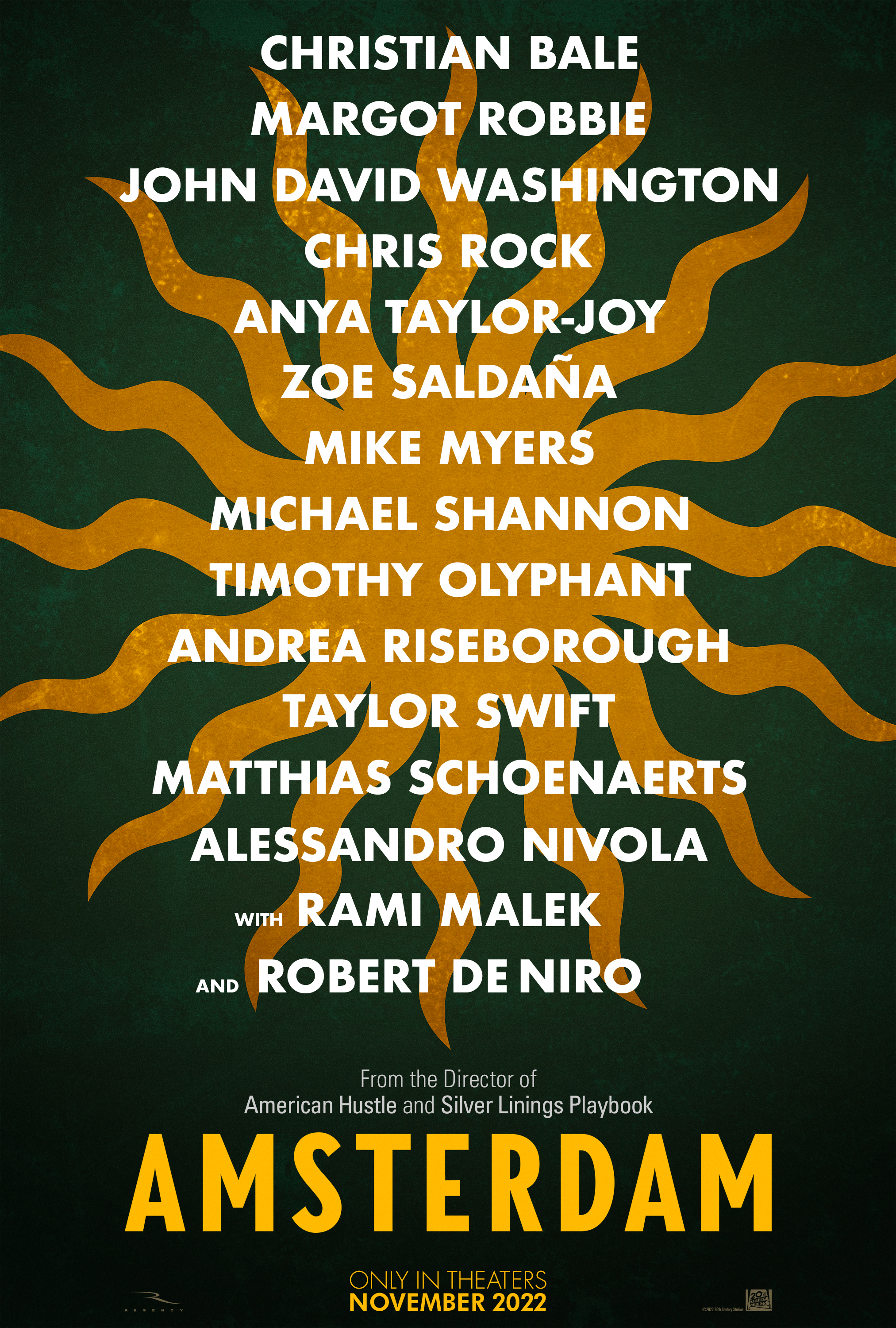 阿姆斯特丹的海报-预告海报 美国