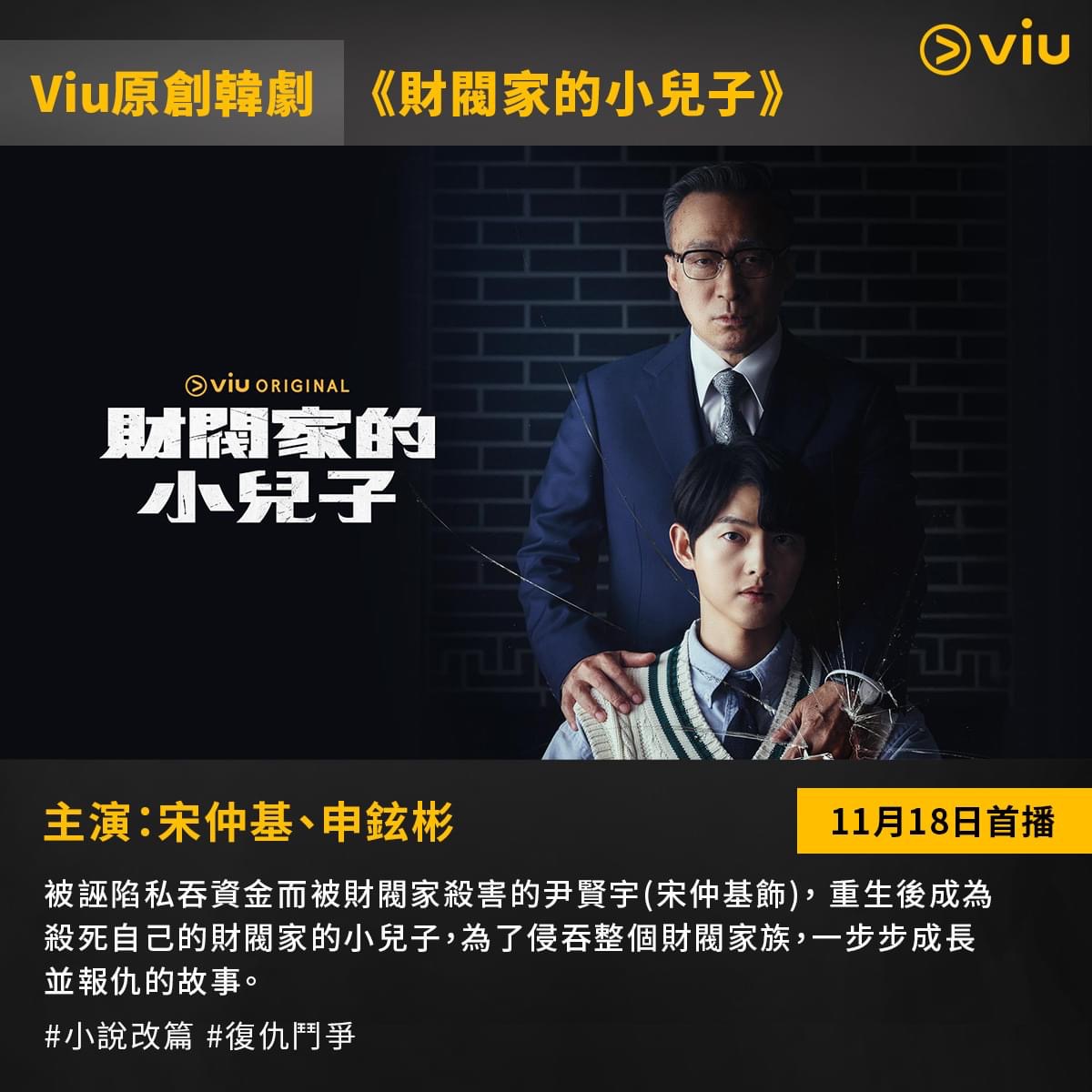 财阀家的小儿子的海报-预告海报 中国香港