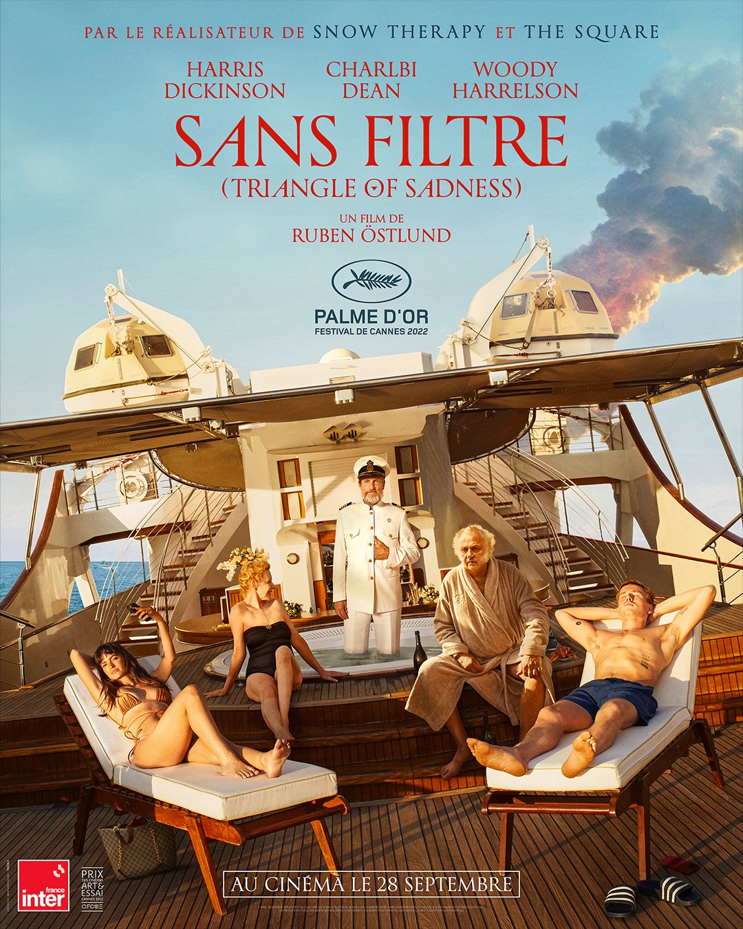 悲情三角的海报-正式海报 法国