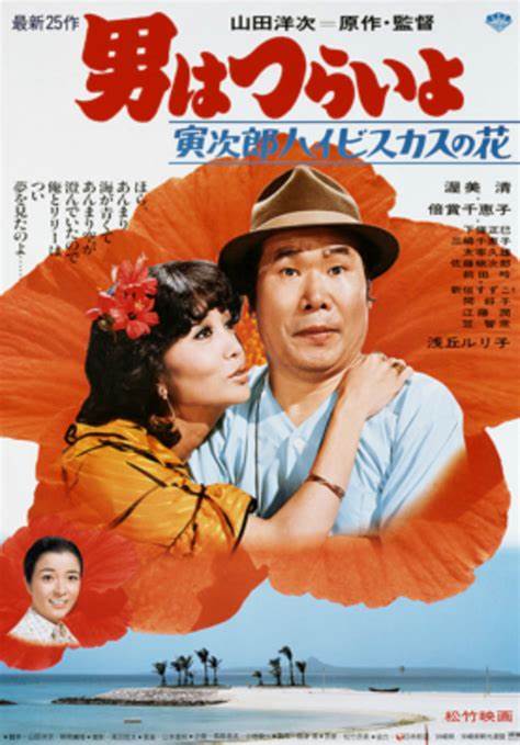 寅次郎的故事25：寅次郎芙蓉花的海报-正式海报