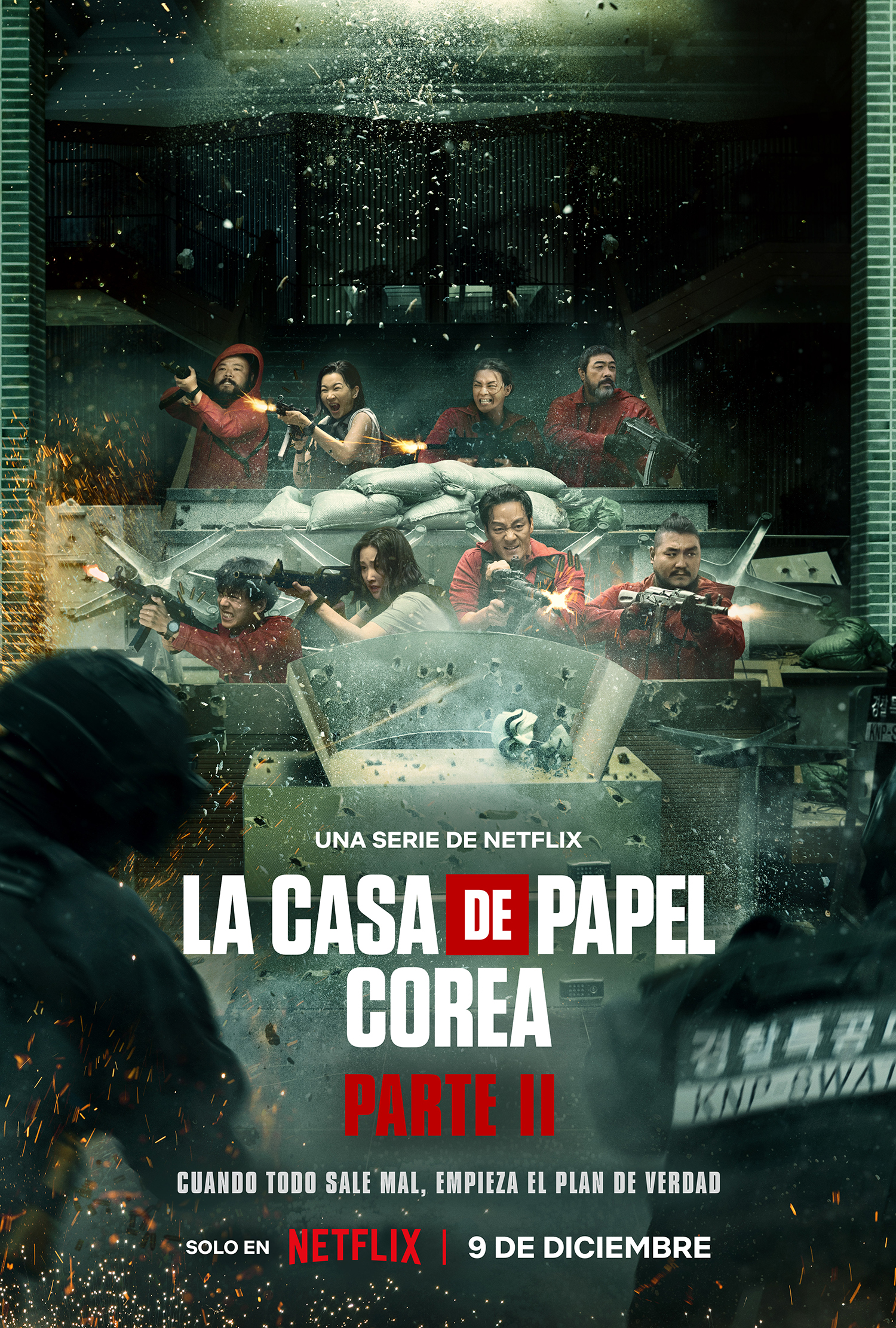 纸钞屋(韩版) 第二季的海报-正式海报 西班牙