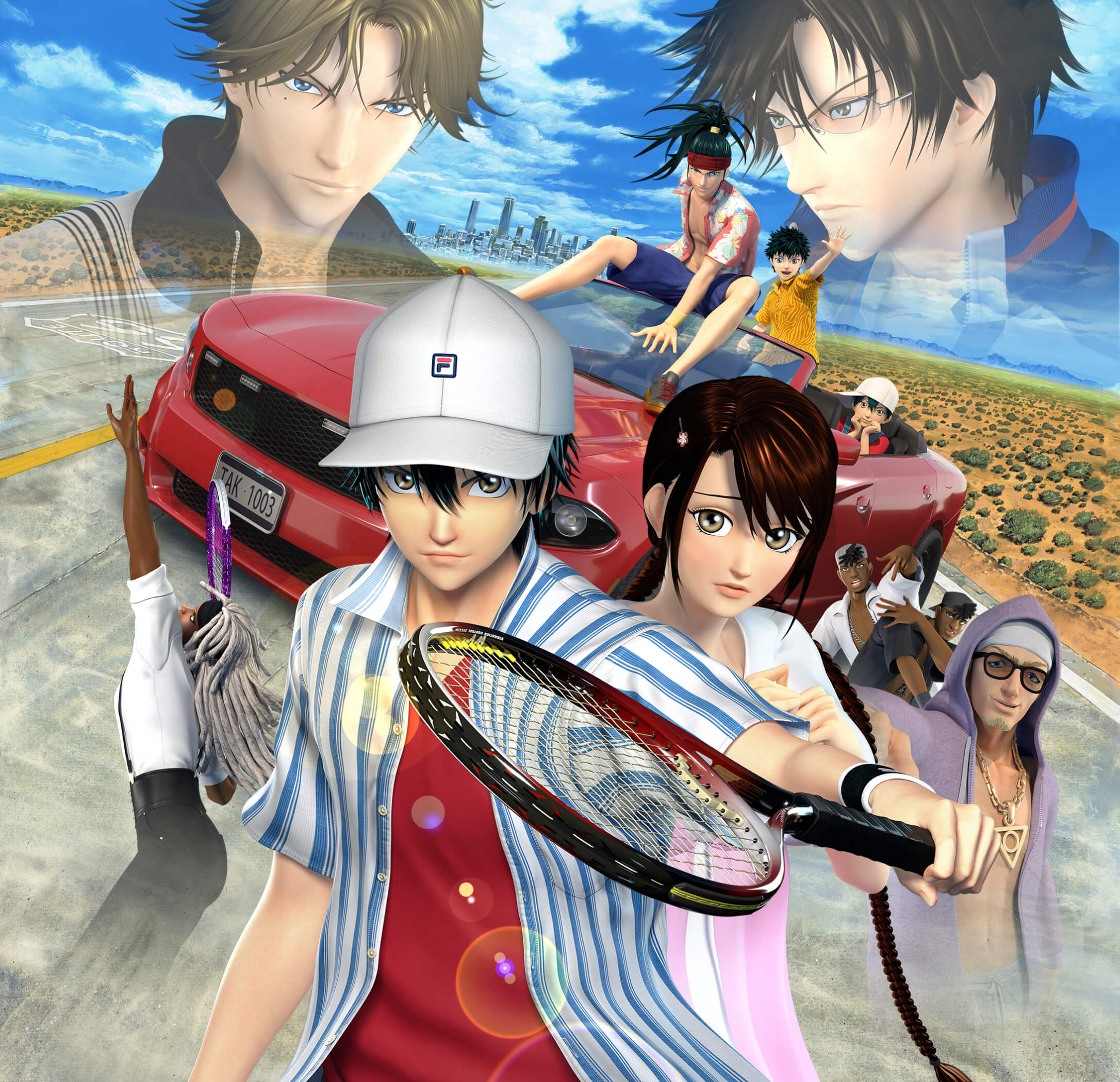 龙马！新生网球王子的海报-正式海报 日本