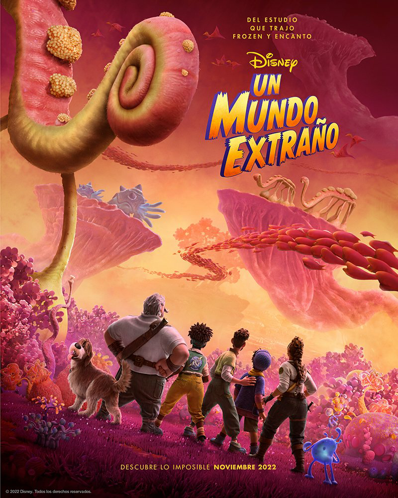 奇异世界的海报-预告海报 拉美