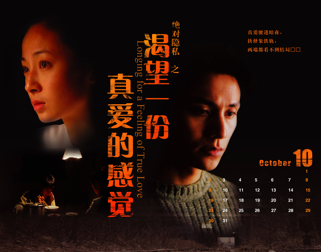 渴望一份真爱的感觉的海报-正式海报