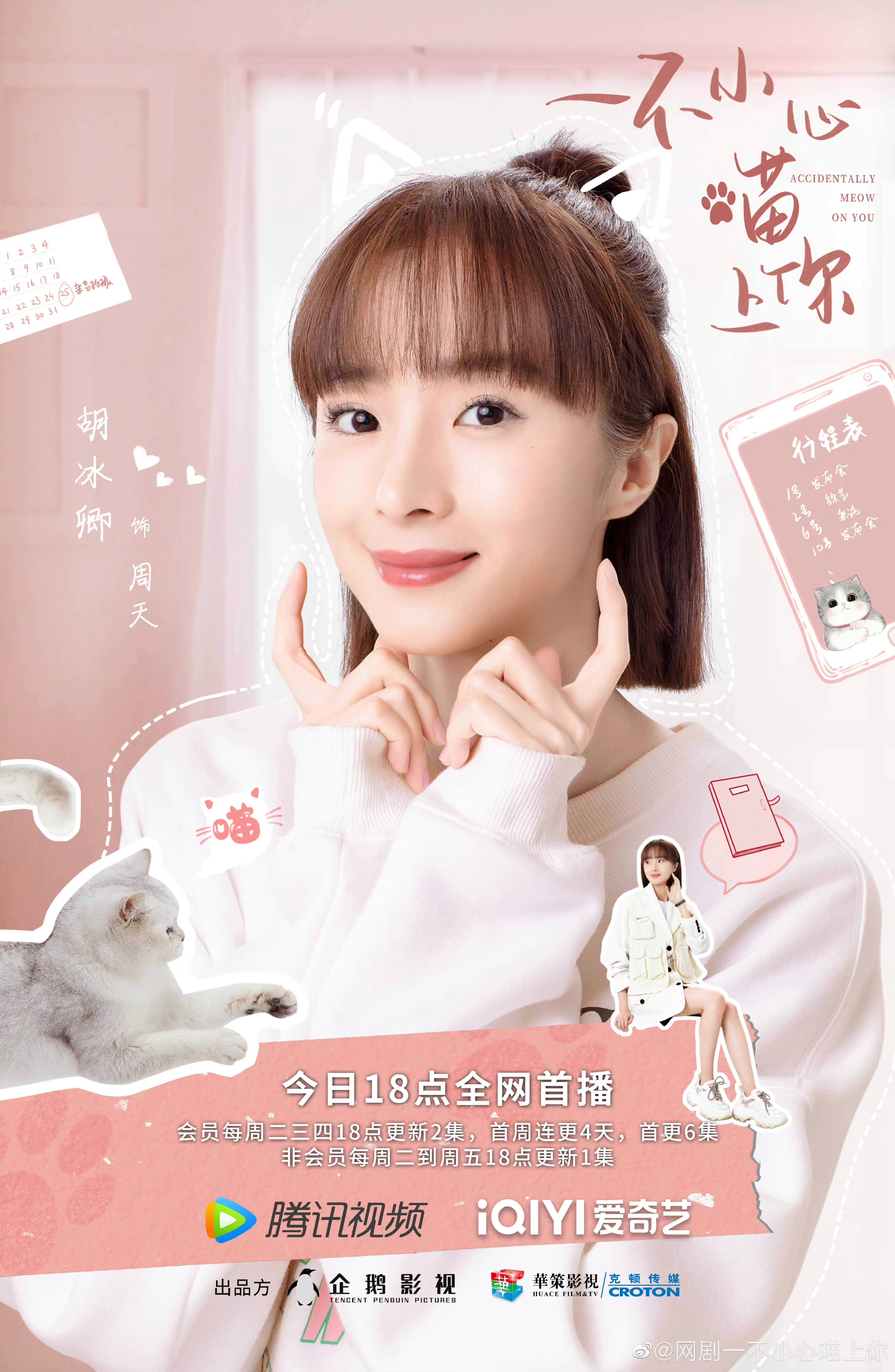 一不小心喵上你的海报-角色海报 中国大陆