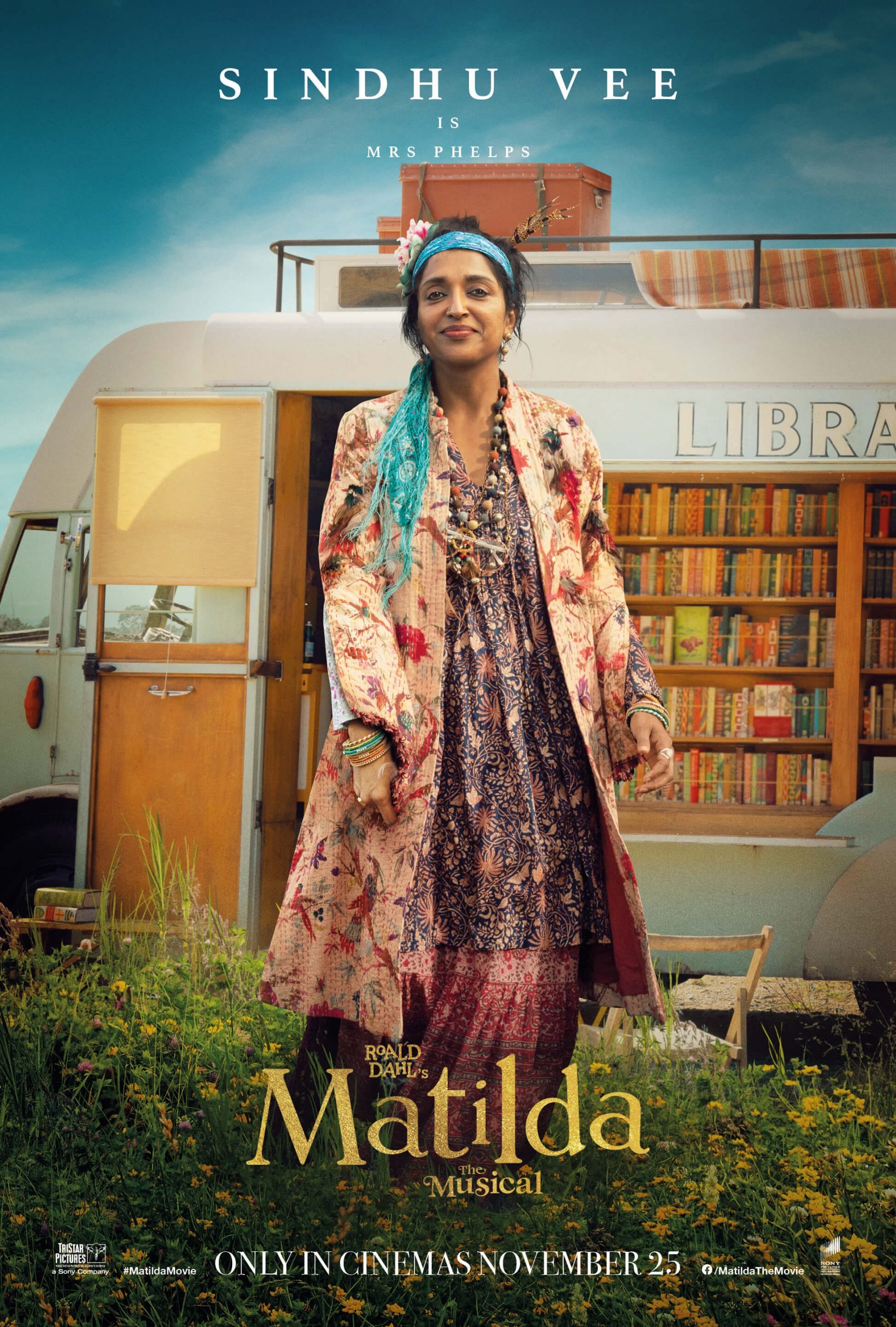 玛蒂尔达：音乐剧的海报-角色海报