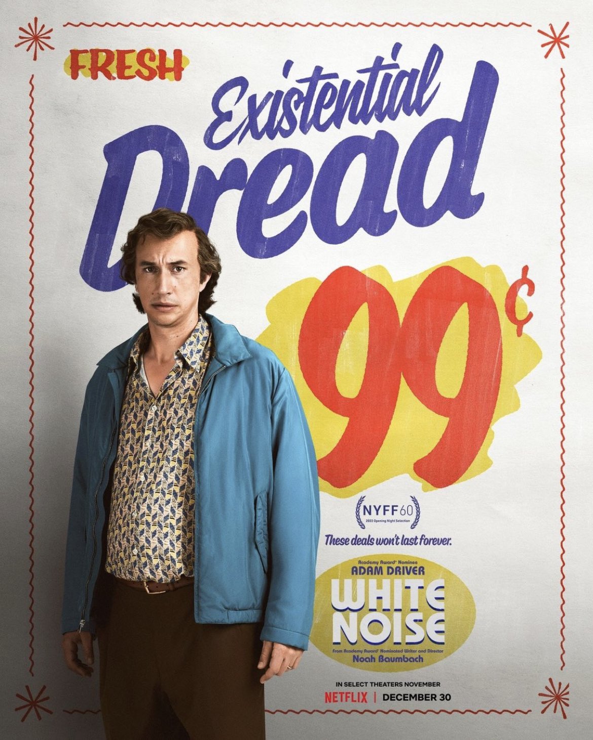 白噪音的海报-角色海报