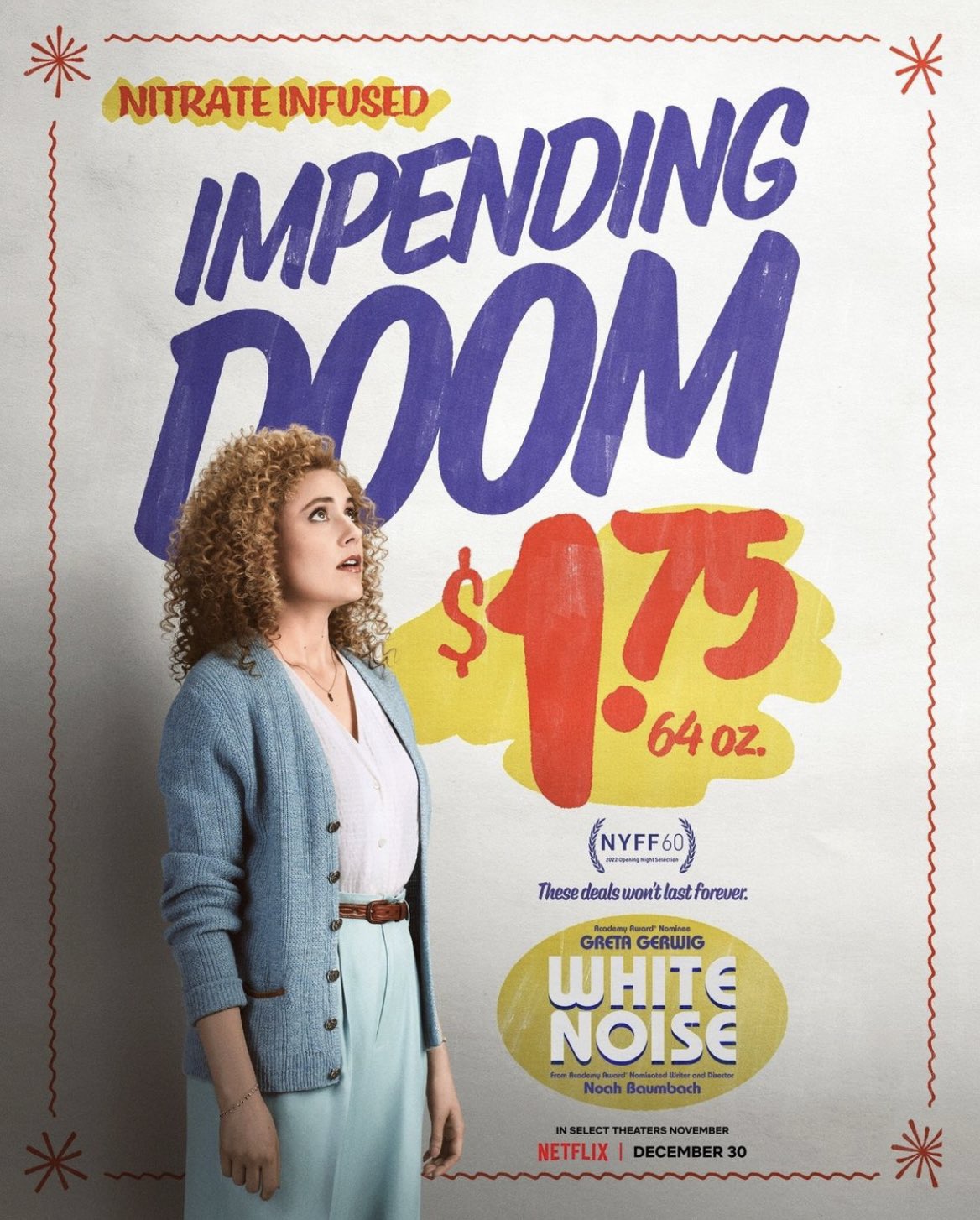 白噪音的海报-角色海报