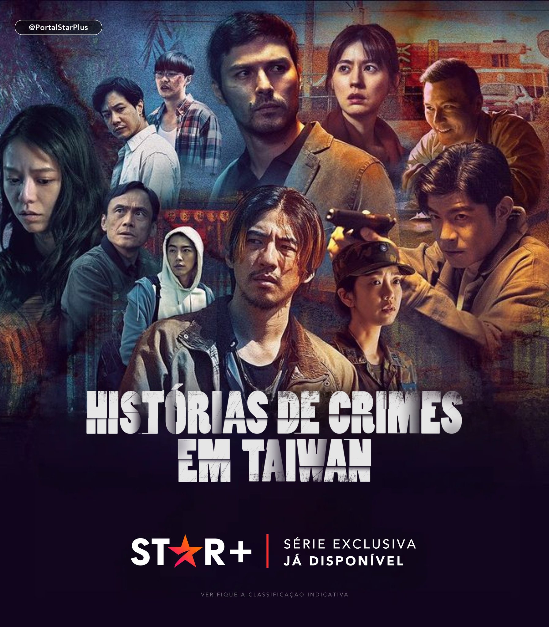 台湾犯罪故事的海报-正式海报 葡萄牙