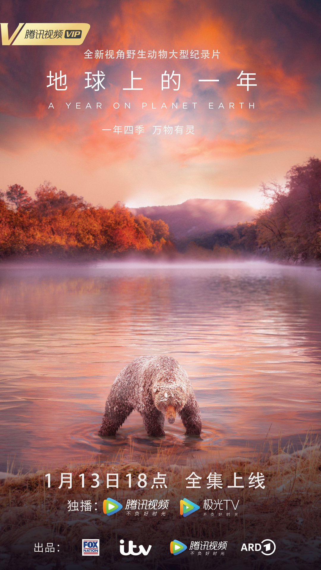 地球上的一年的海报-正式海报 中国大陆