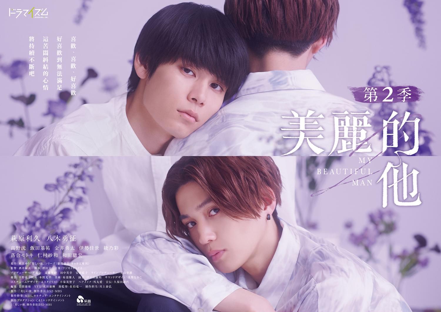 美丽的他 第二季的海报-预告海报 中国台湾