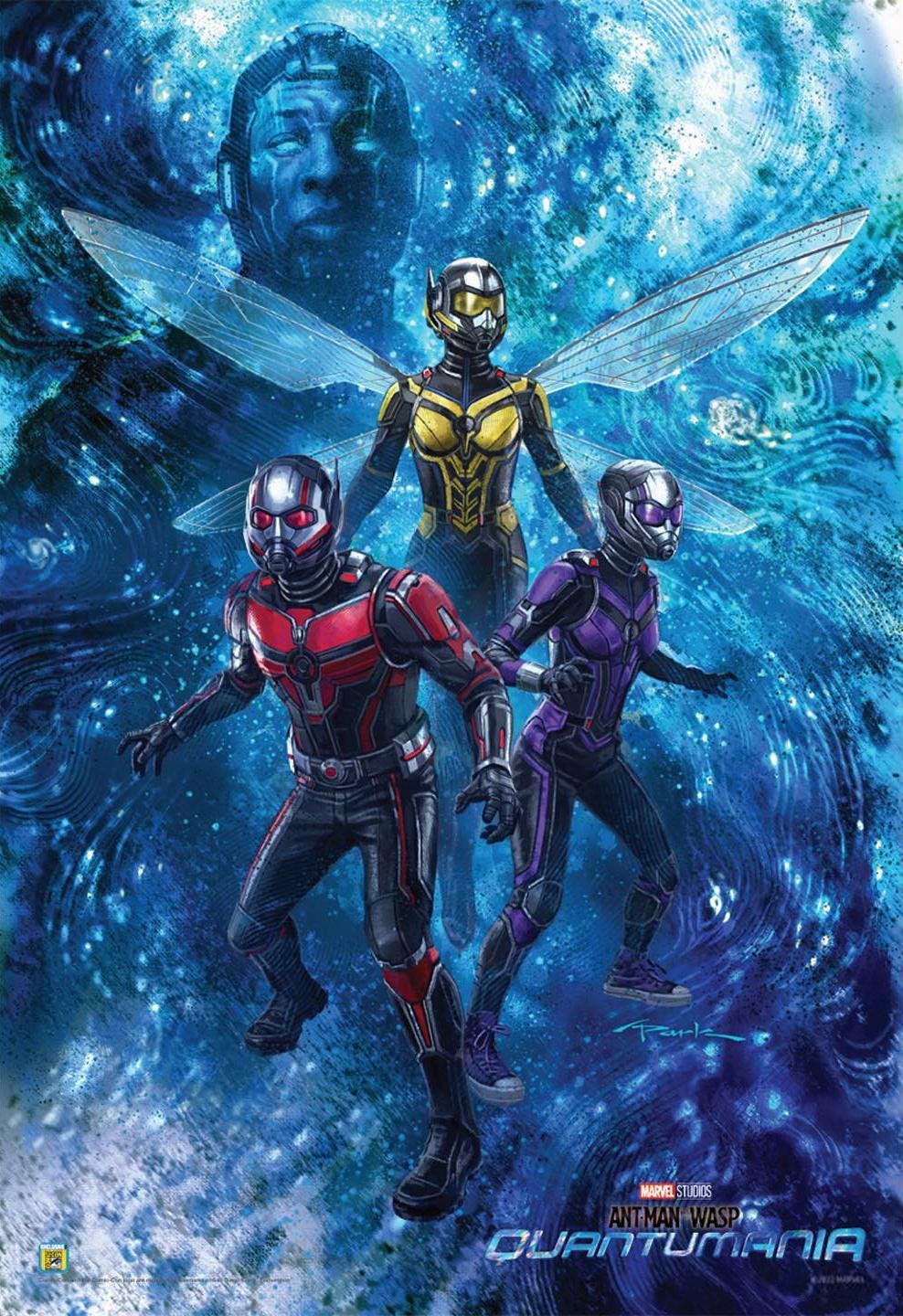 蚁人与黄蜂女：量子狂潮的海报-预告海报