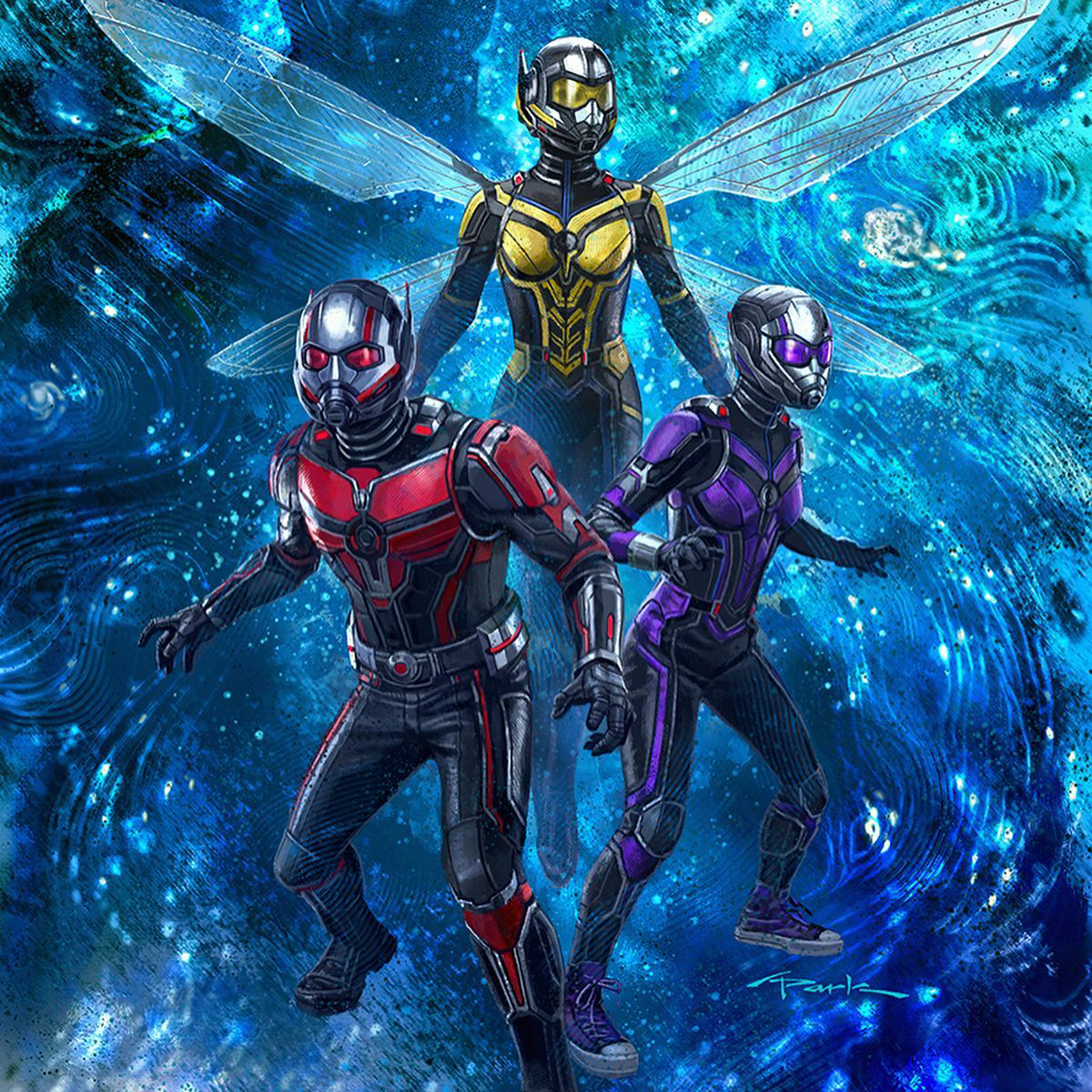 蚁人与黄蜂女：量子狂潮的海报-预告海报 美国