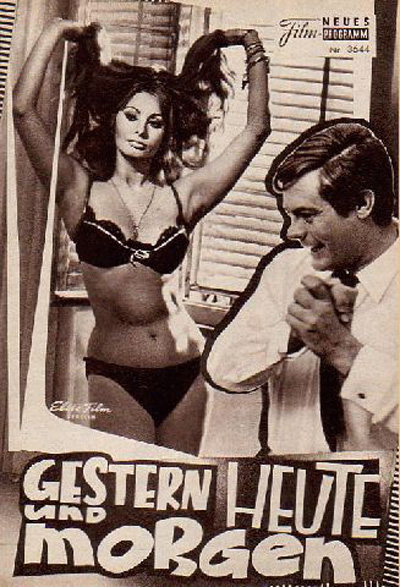 昨日、今日、明日的海报-正式海报 联邦德国