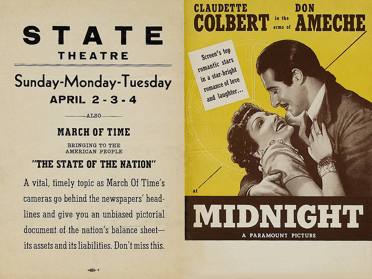 午夜的海报-预告海报 美国