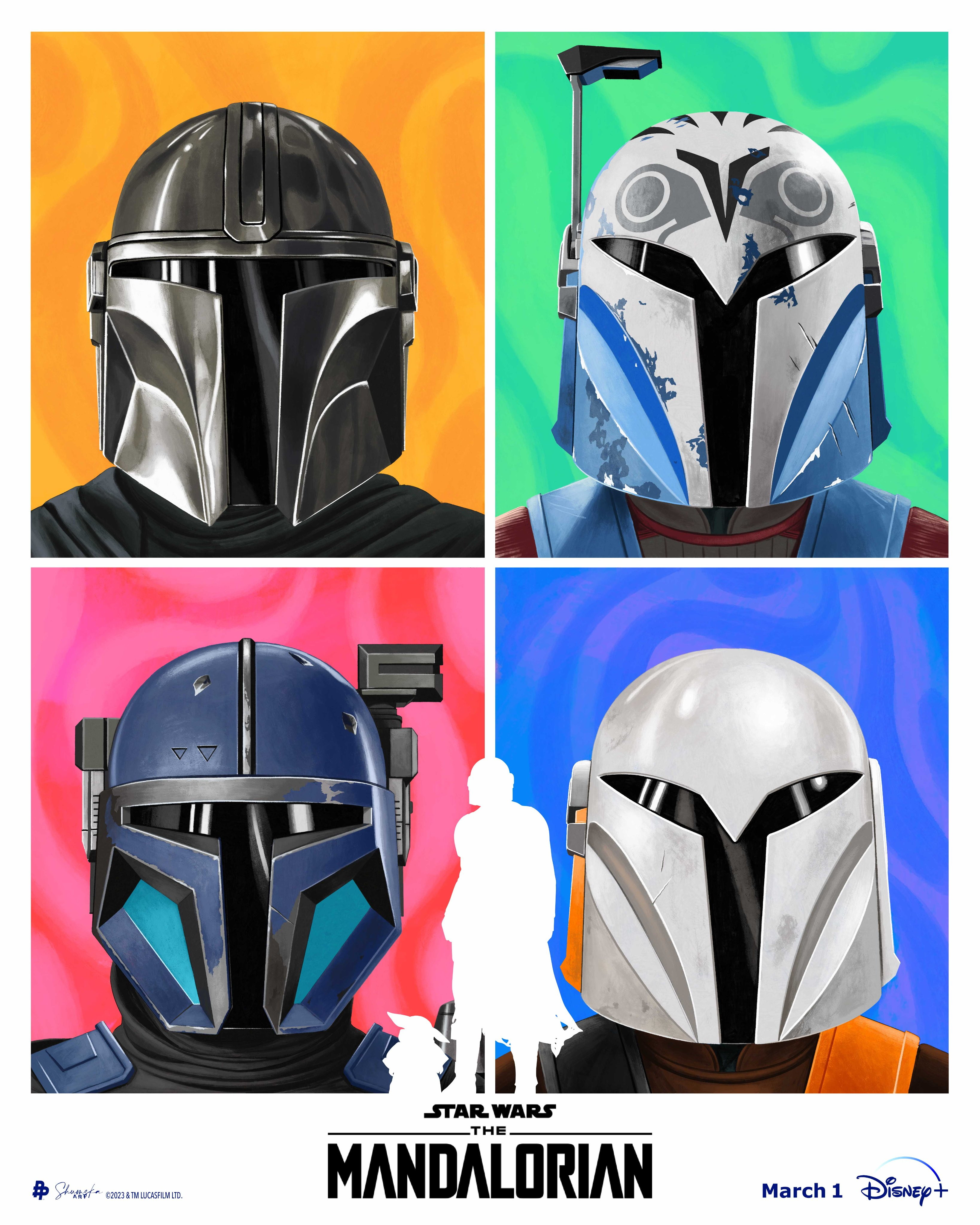 曼达洛人 第三季的海报-正式海报 美国