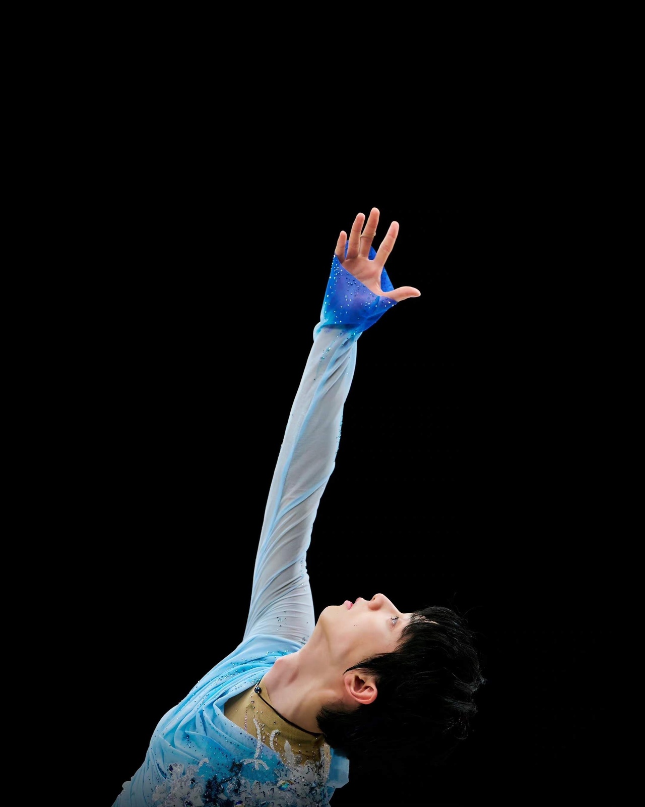 羽生结弦冰上物语2023 礼物的海报-预告海报 无字版