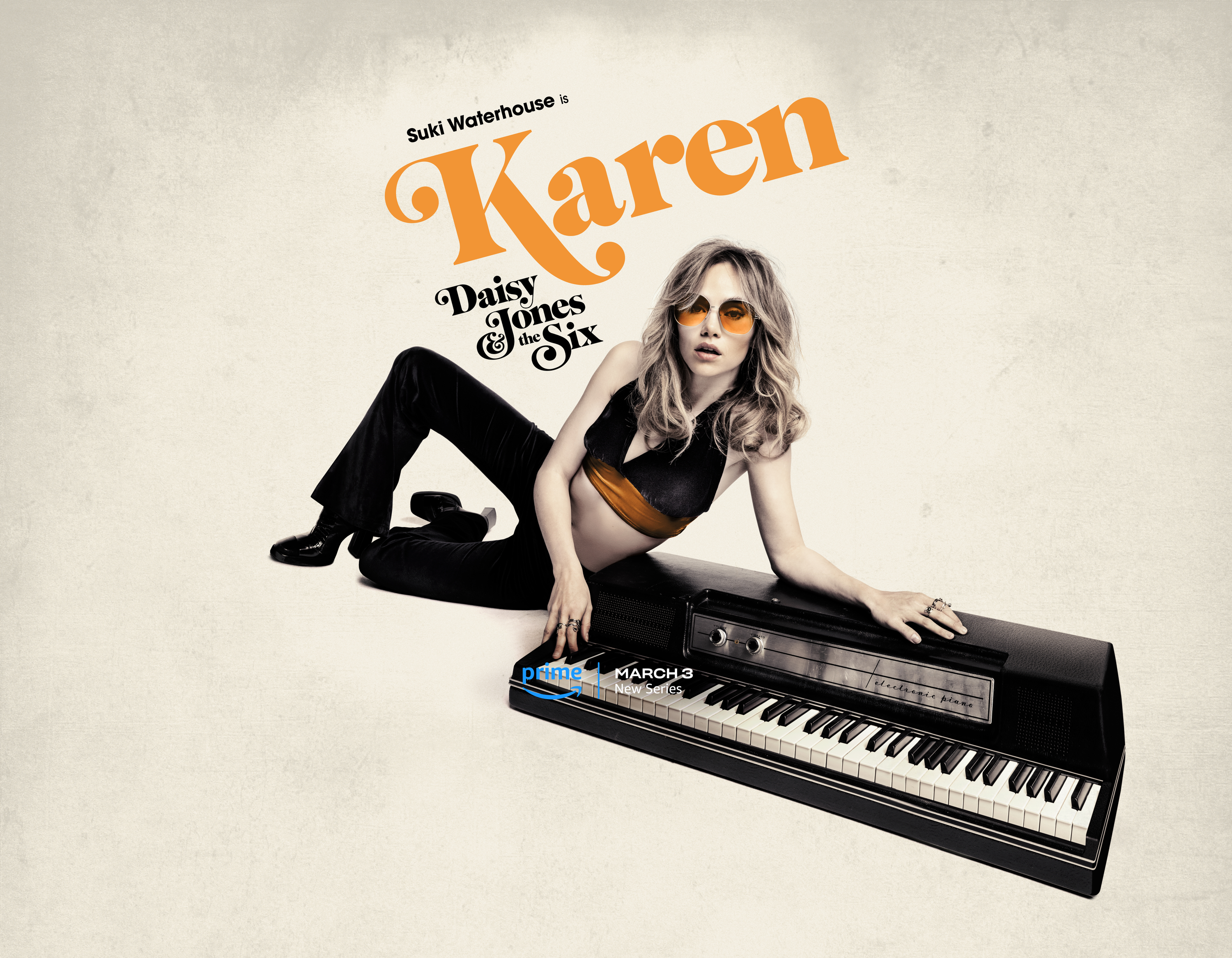 黛西与乐队的海报-角色海报