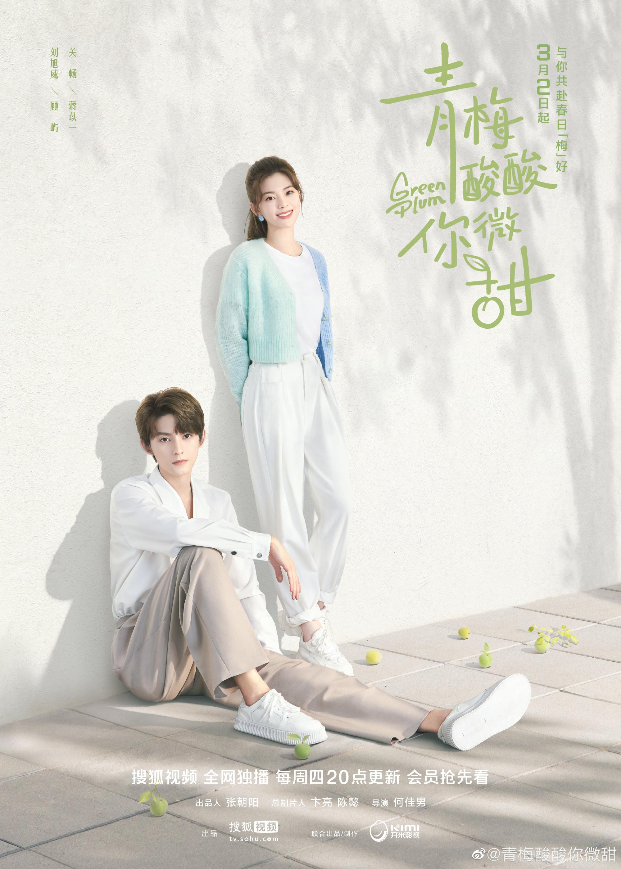 青梅酸酸你微甜的海报-正式海报