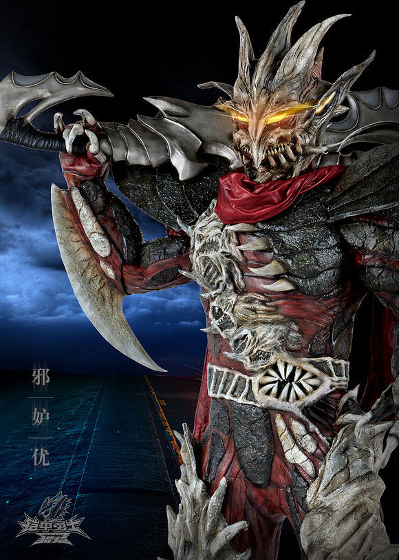 铠甲勇士猎铠之神脑危机的海报-角色海报